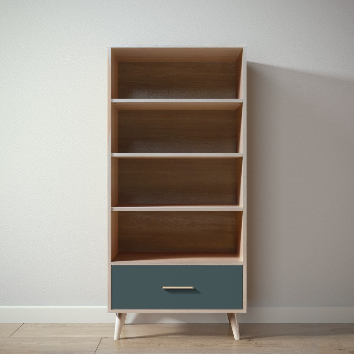 New York Bookcase in Ash / Rosemary finish