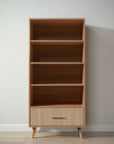 New York Bookcase in Bruno Antico / Harvest finish