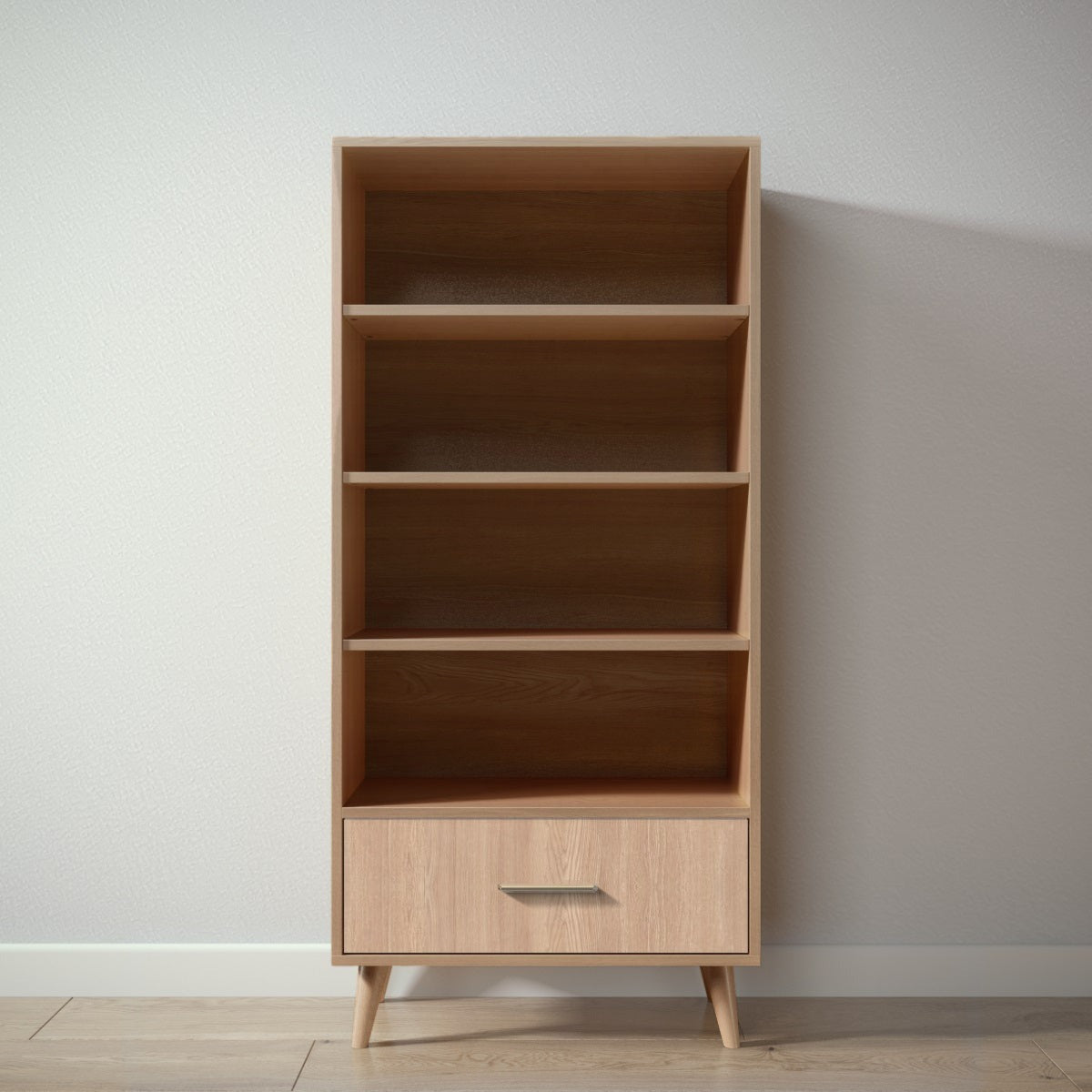 New York Bookcase in Harvest / Albero Puro finish