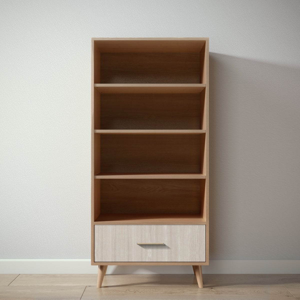 New York Bookcase in Harvest / Ash finish