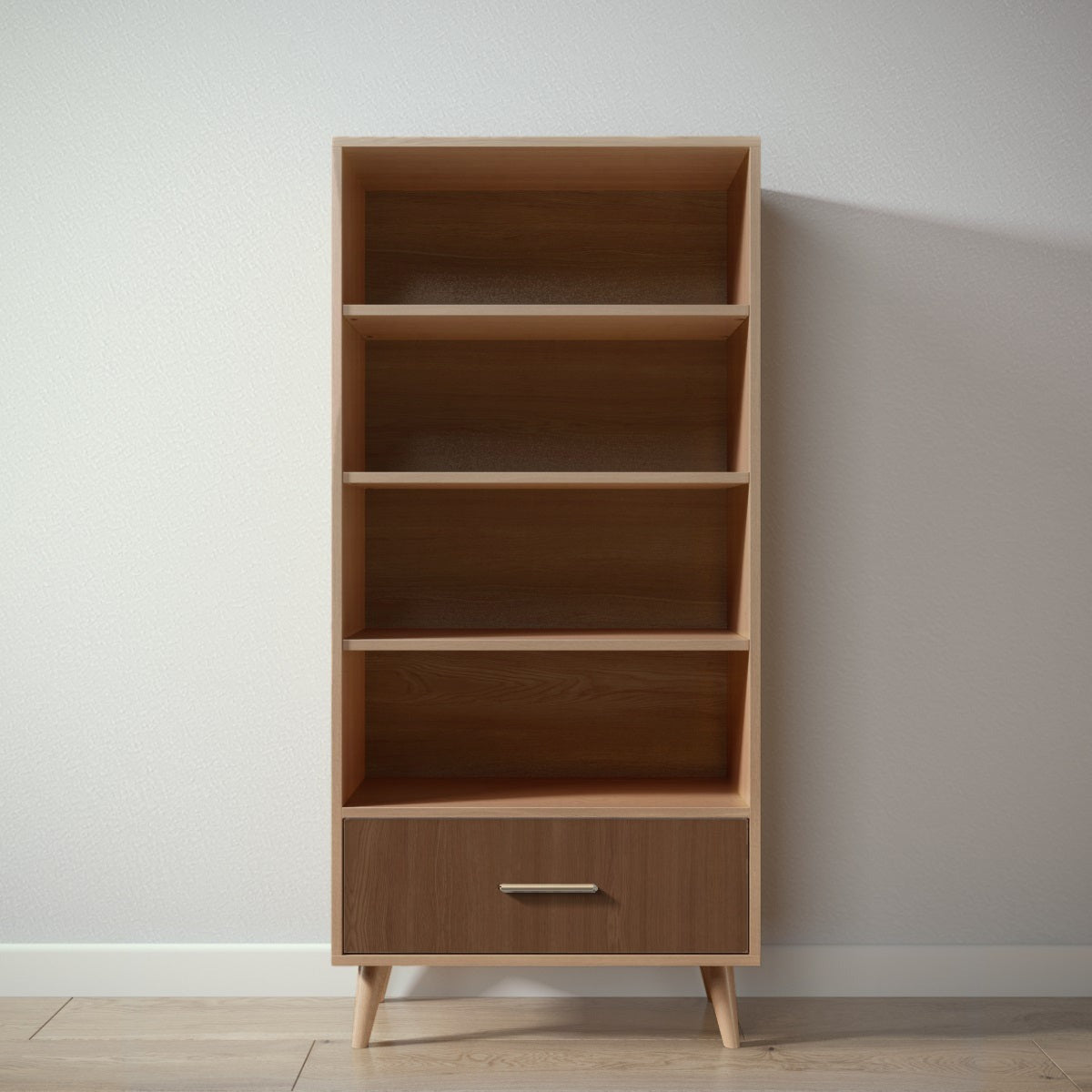 New York Bookcase in Harvest / Nocello finish