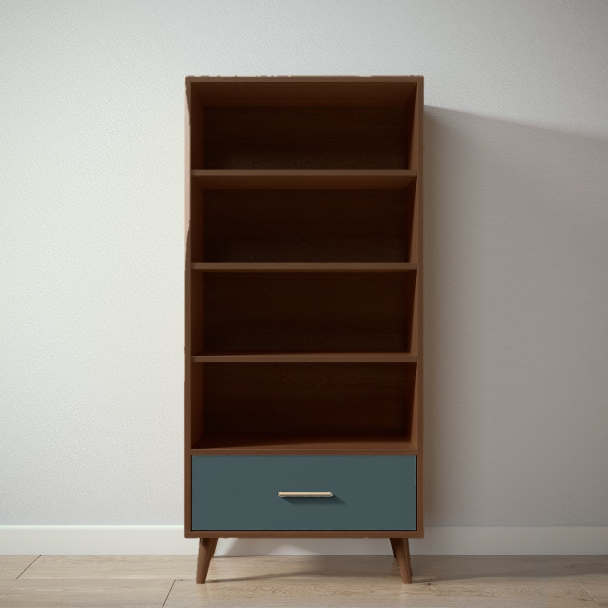 New York Bookcase in Nocello / Rosemary finish