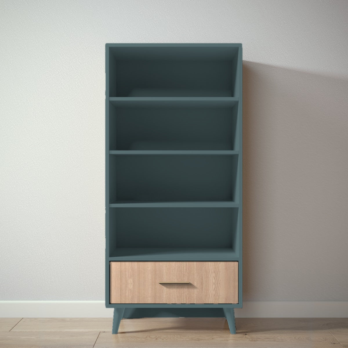 New York Bookcase in Rosemary / Albero Puro finish