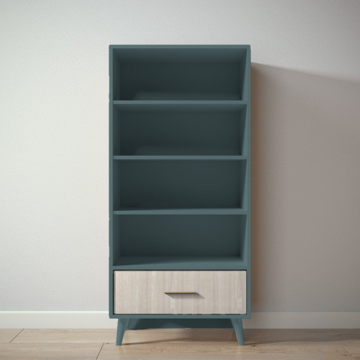 New York Bookcase in Rosemary / Ash finish