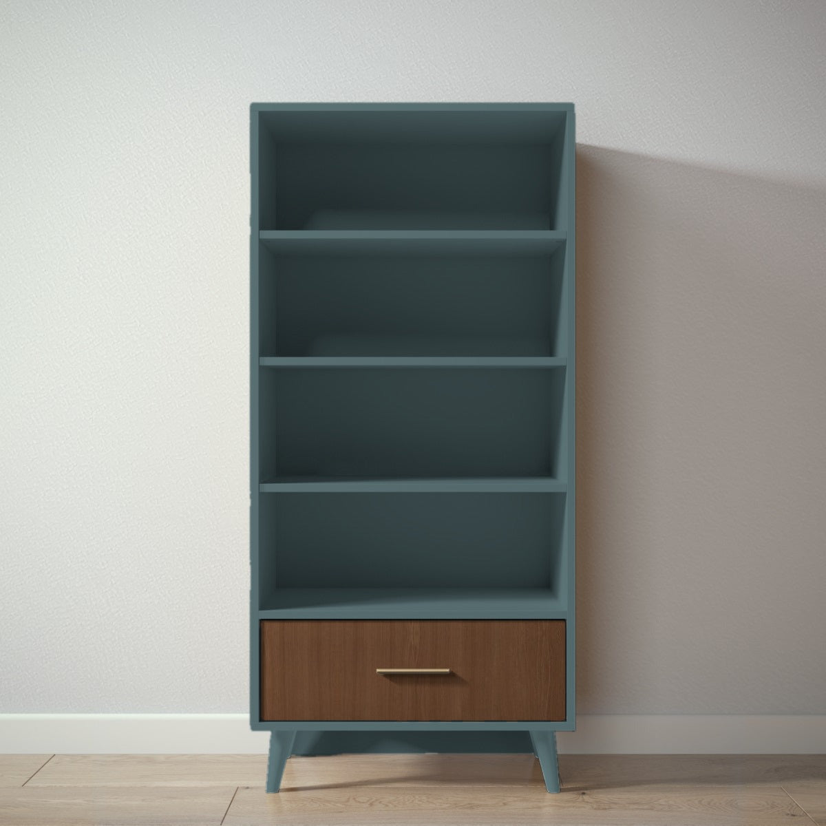 New York Bookcase in Rosemary / Nocello finish