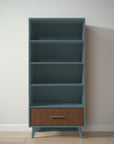 New York Bookcase in Rosemary / Nocello finish