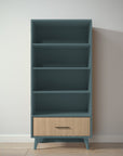 New York Bookcase in Rosemary / Sandstone finish