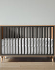 New York Crib in Albero Puro / Peppercorn finish