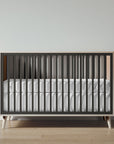 New York Crib in Ash / Peppercorn finish