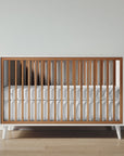 New York Crib in Bianco Satinato / Bruno Antico finish