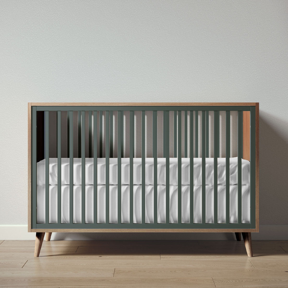 New York Crib in Harvest / Rosemary finish