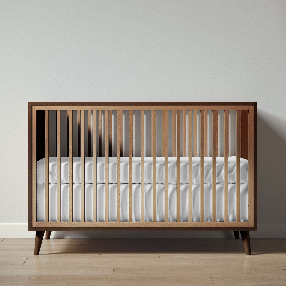 New York Crib in Nocello / Sandstone finish