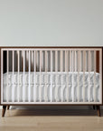 New York Crib in Nocello / Washed White finish
