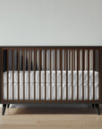 New York Crib in Peppercorn / Nocello finish