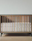 New York Crib in Rosemary / Sandstone finish