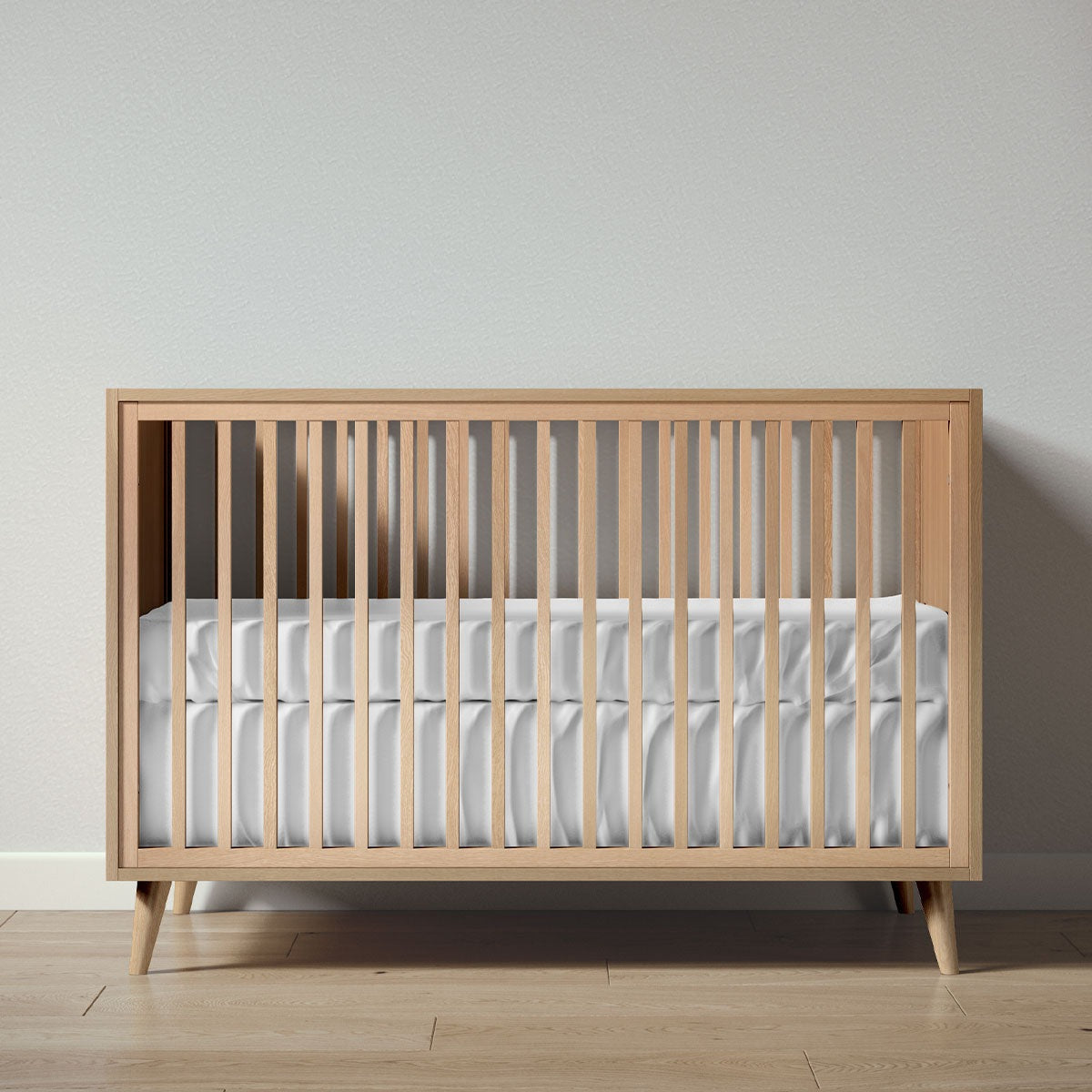 New York Crib in Sandstone / Albero Puro finish