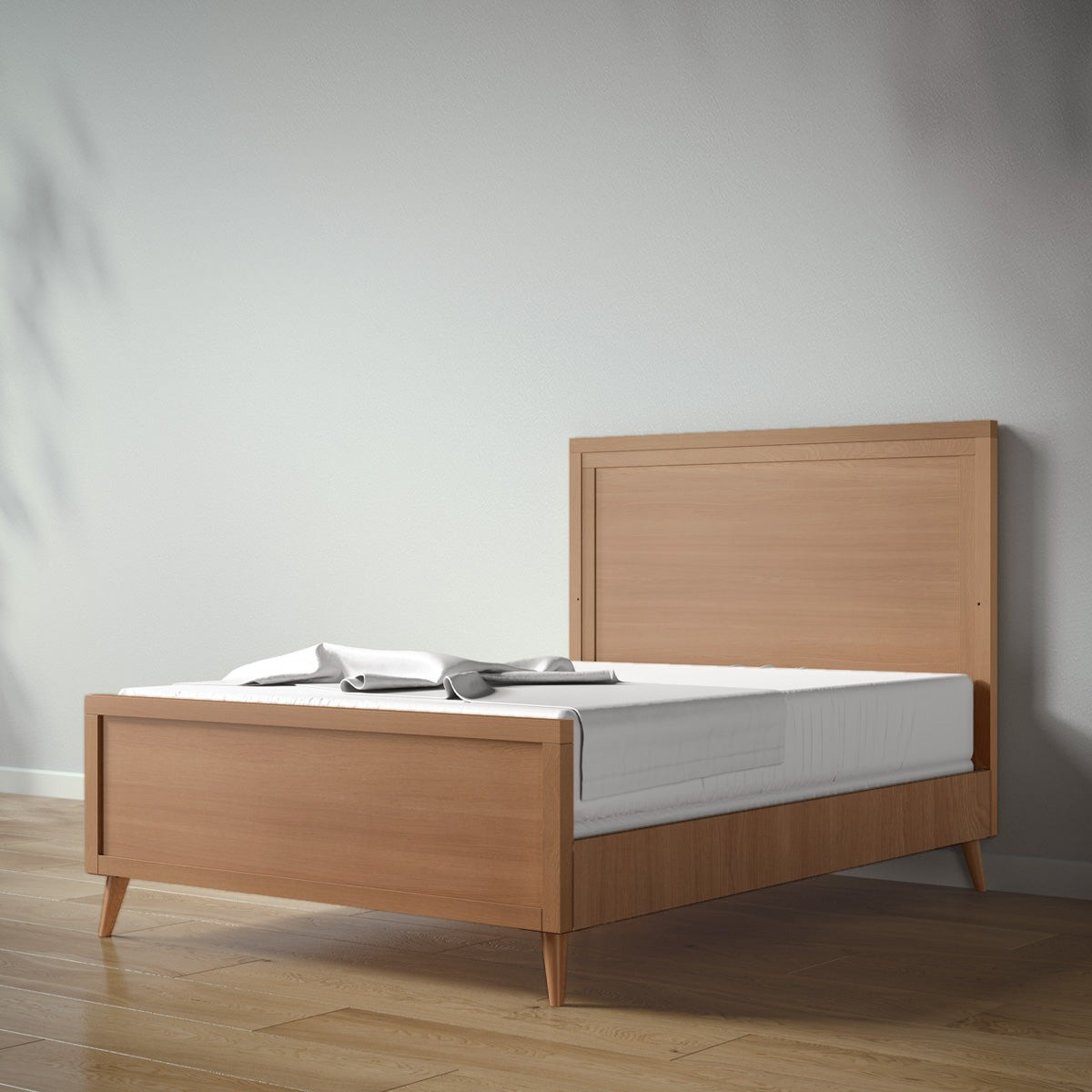 New York Full Bed in Bruno Antico / Nocello finish