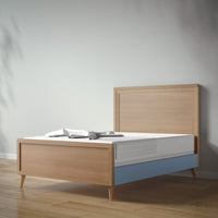 New York Full Bed in Harvest / Navy finish