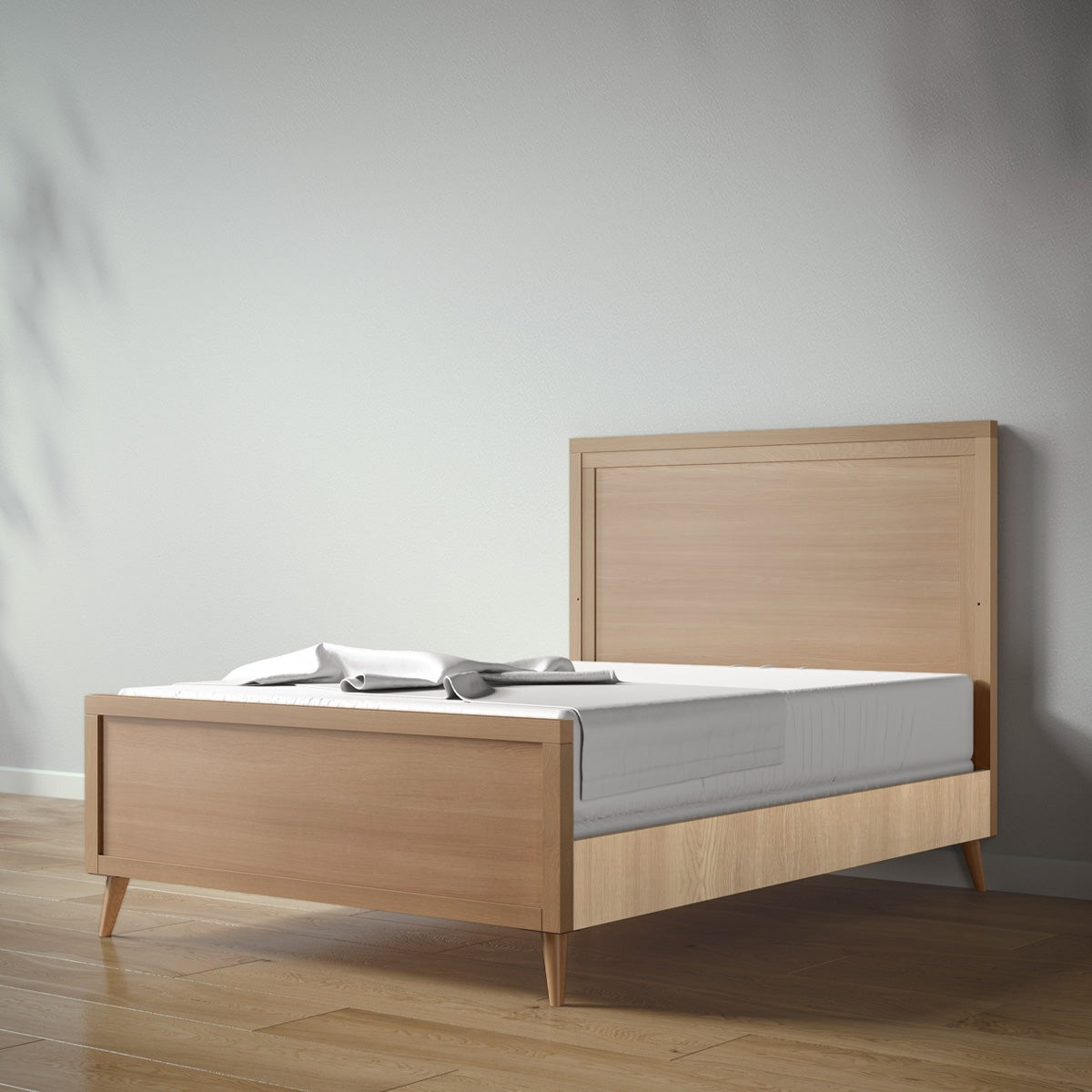 New York Full Bed in Harvest / Sandstone finish