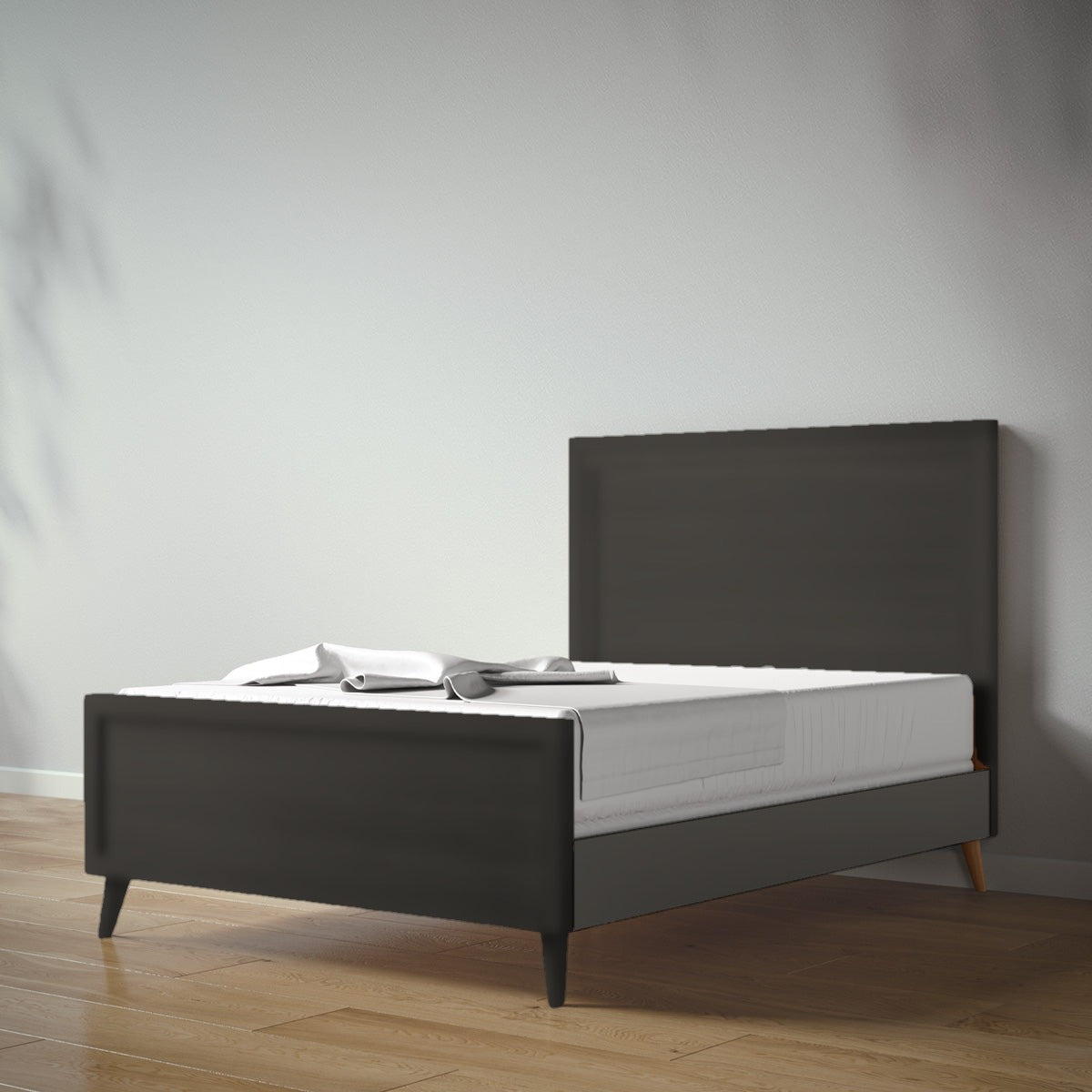 New York Full Bed in Peppercorn / Peppercorn finish