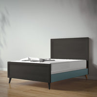 New York Full Bed in Peppercorn / Rosemary finish
