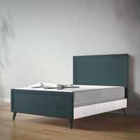 New York Full Bed in Rosemary / Washed White finish