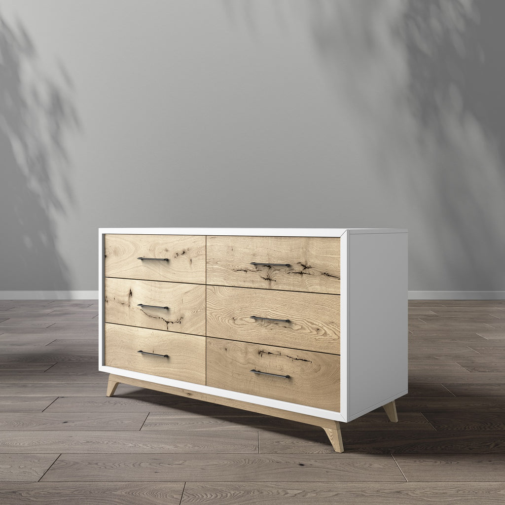 Uptown Double Dresser by Romina Furniture | Baby Furniture | Solid Wood