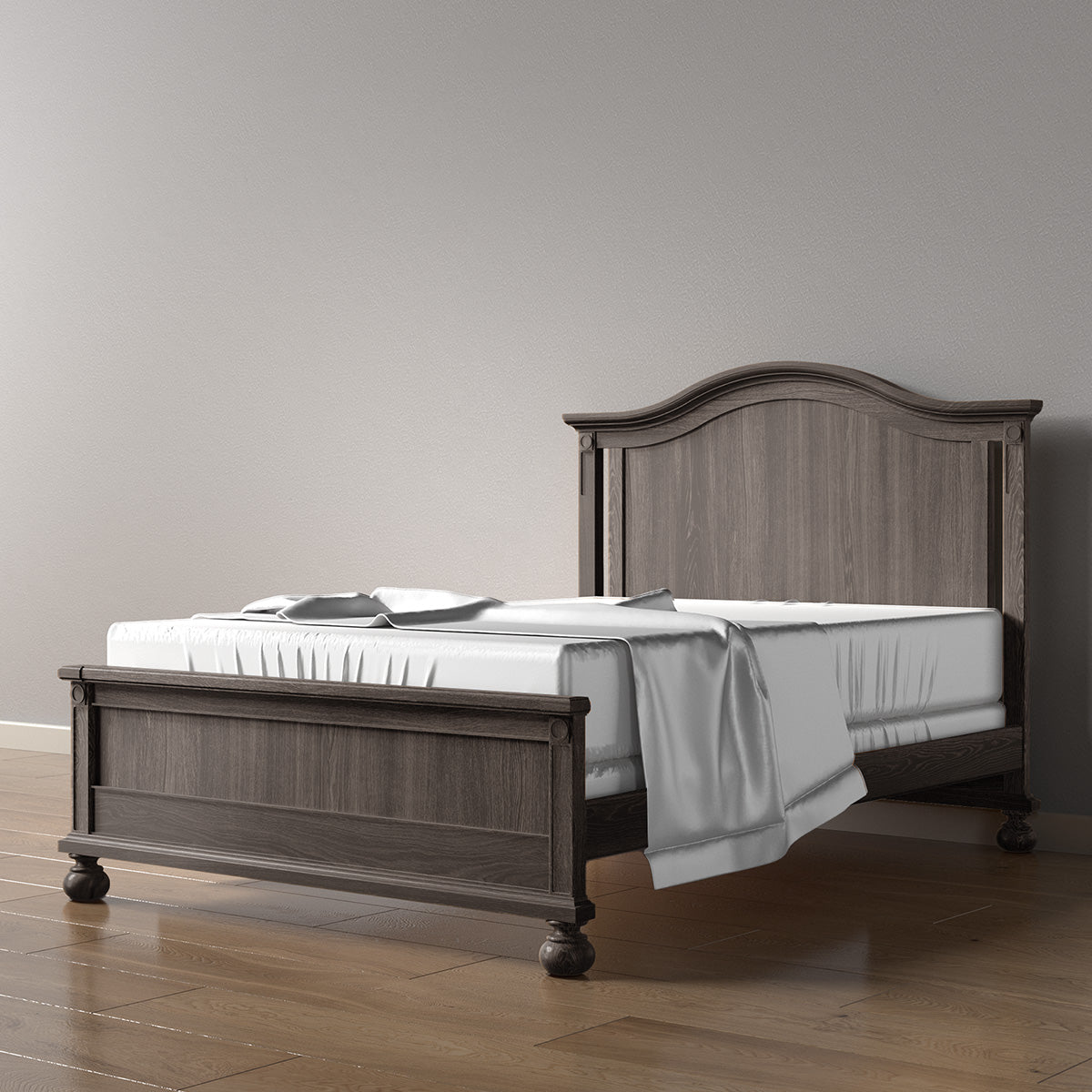 Dakota Full Bed / Solid Back