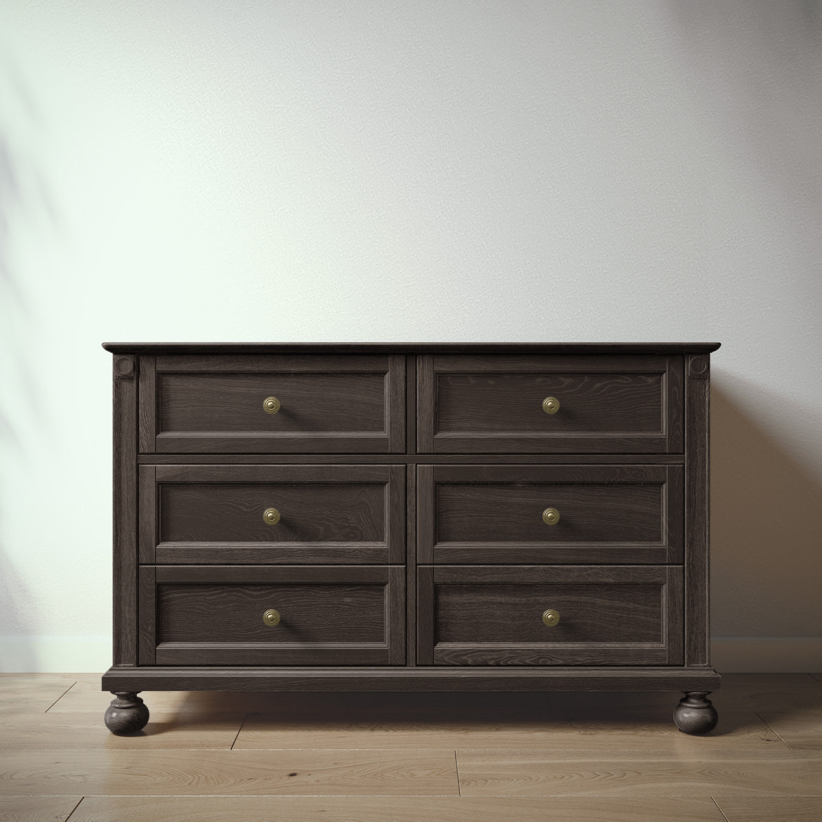 Dakota Double Dresser | Solid Wood Baby Furniture