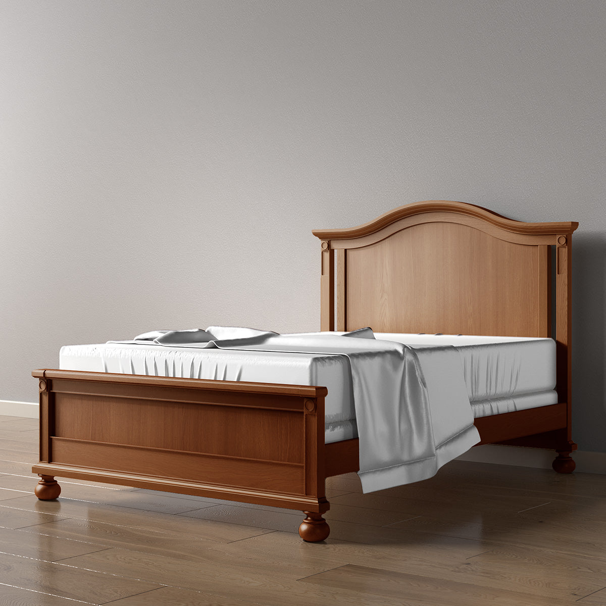 Dakota Full Bed / Solid Back