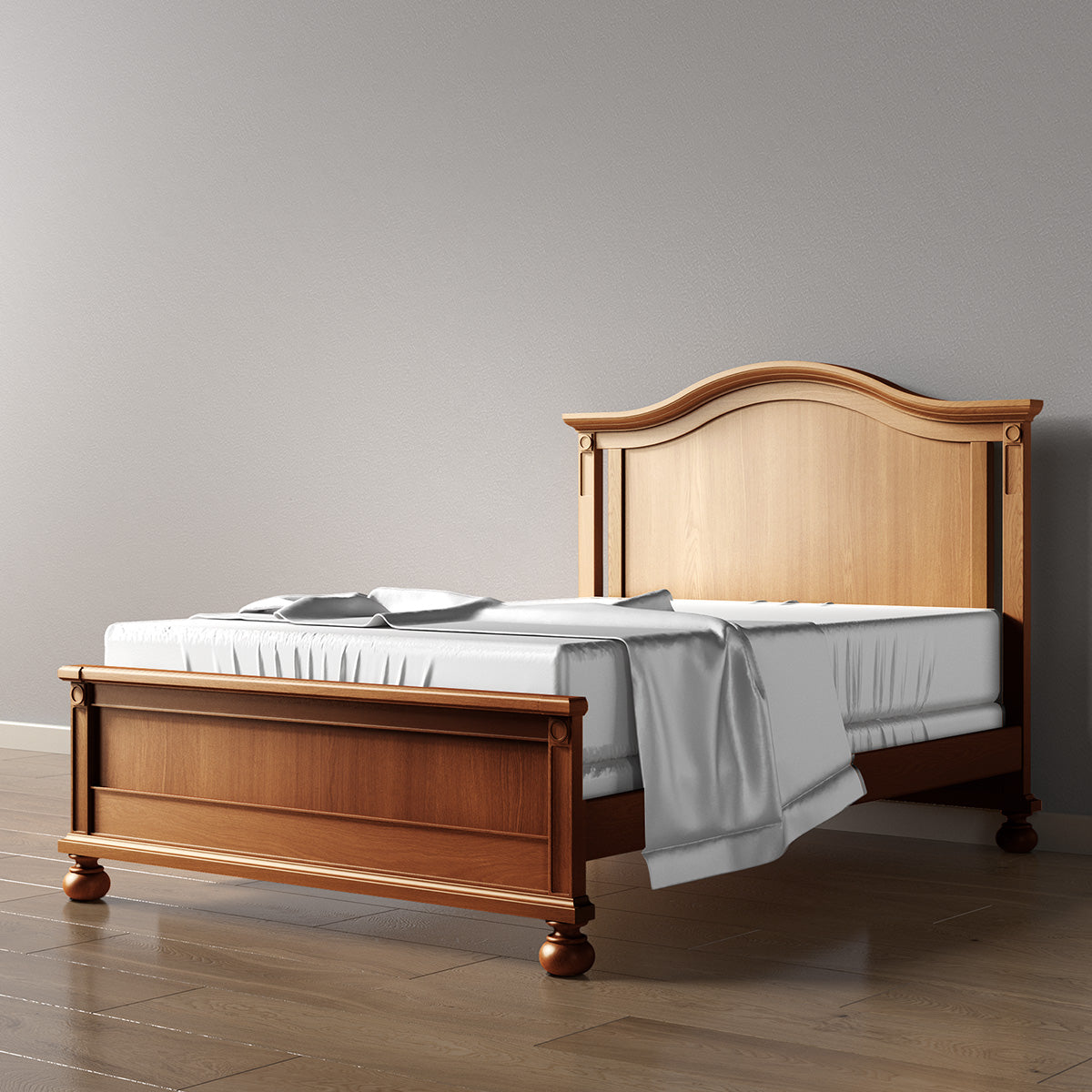 Dakota Full Bed / Solid Back