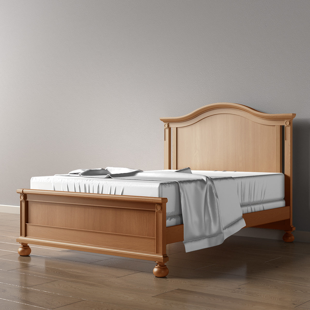 Dakota Full Bed / Solid Back