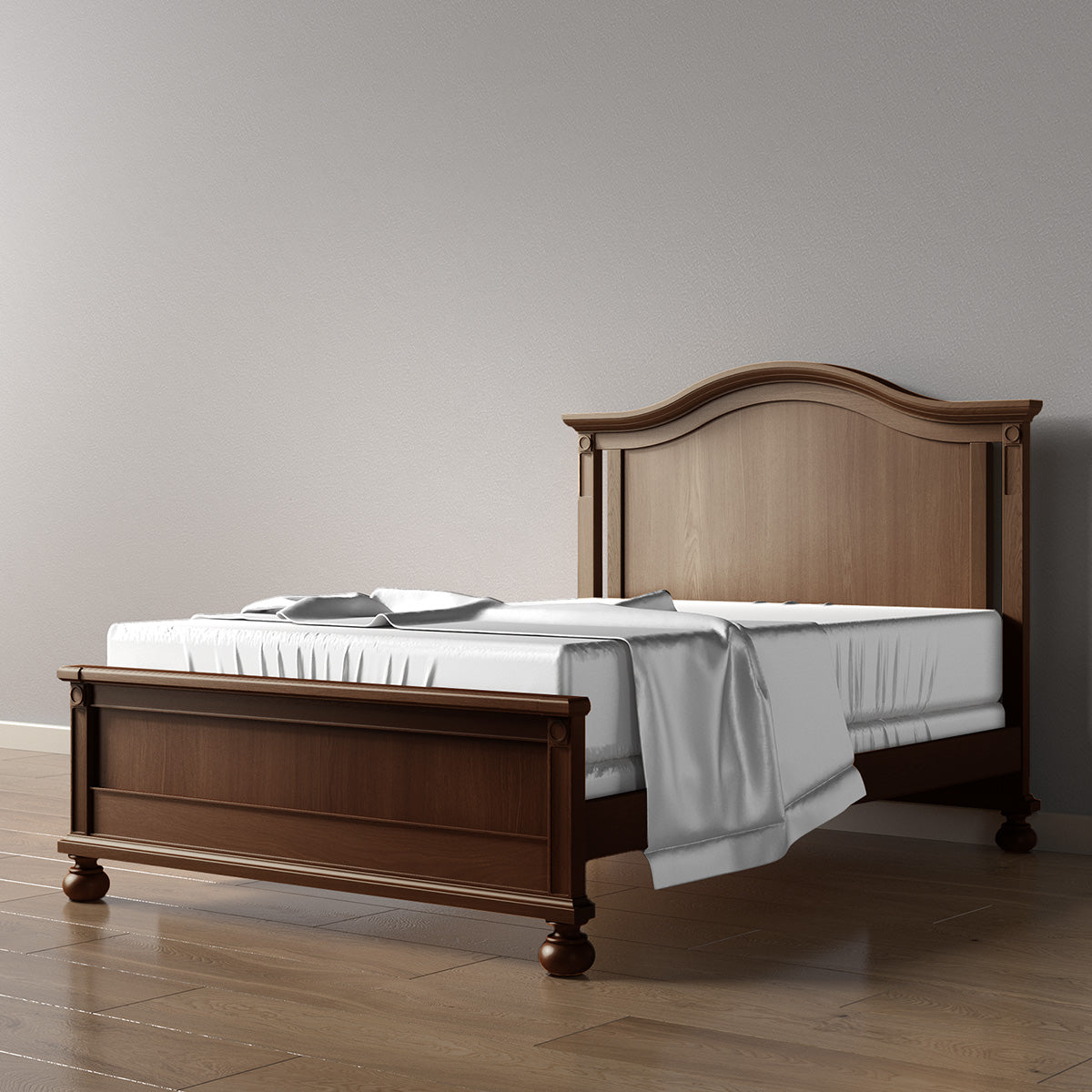 Dakota Full Bed / Solid Back