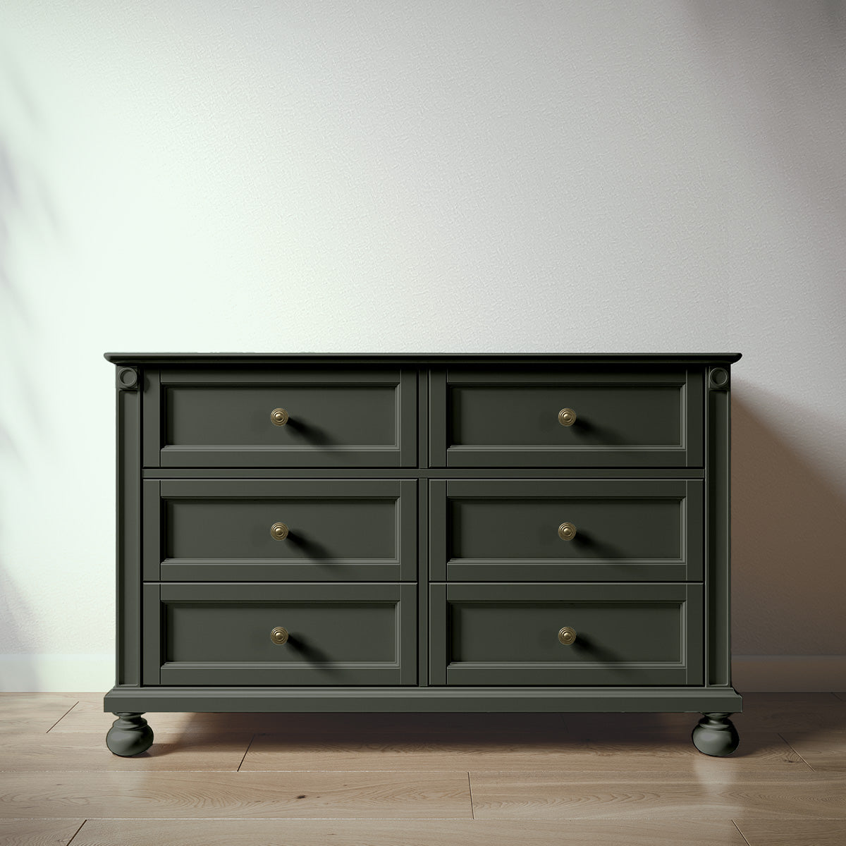 Dakota Double Dresser | Solid Wood Baby Furniture | Greenguard Gold Rosemary / Bronze Swirl Knob Dakota Double Dresser | Solid Wood Baby Furniture | Greenguard Gold Rosemary / Bronze Swirl Knob