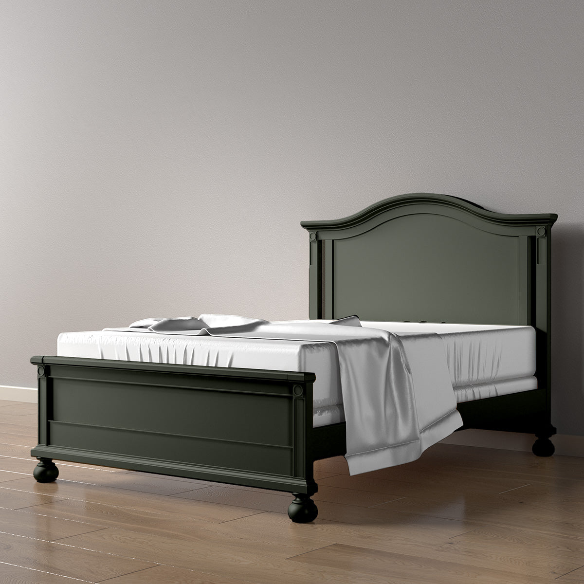 Dakota Full Bed / Solid Back