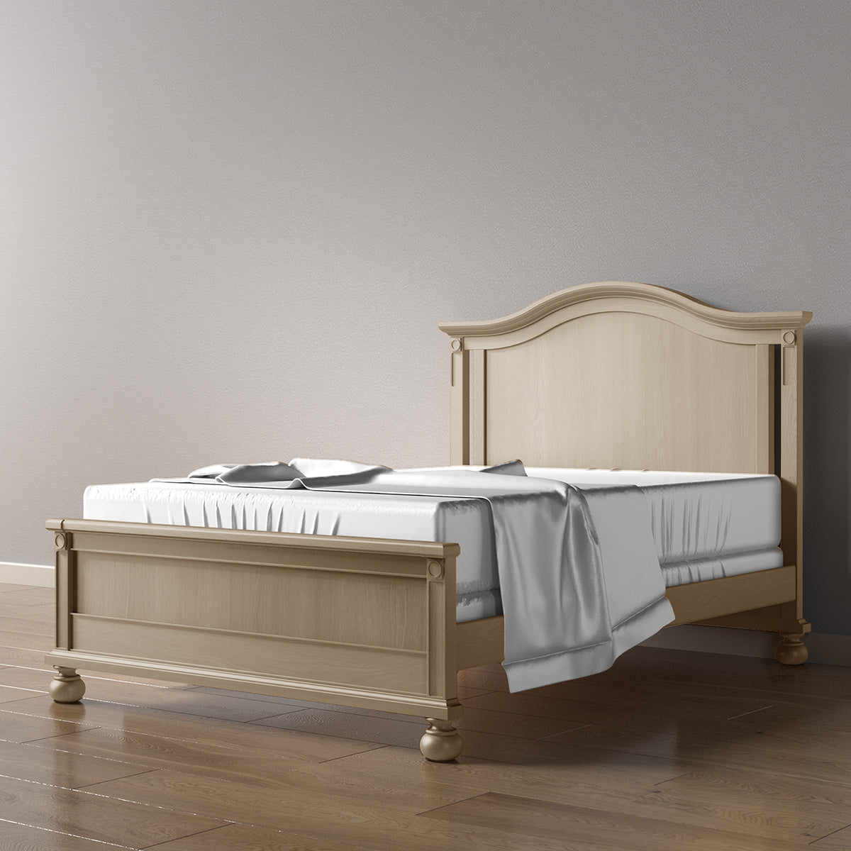 Dakota Full Bed / Solid Back