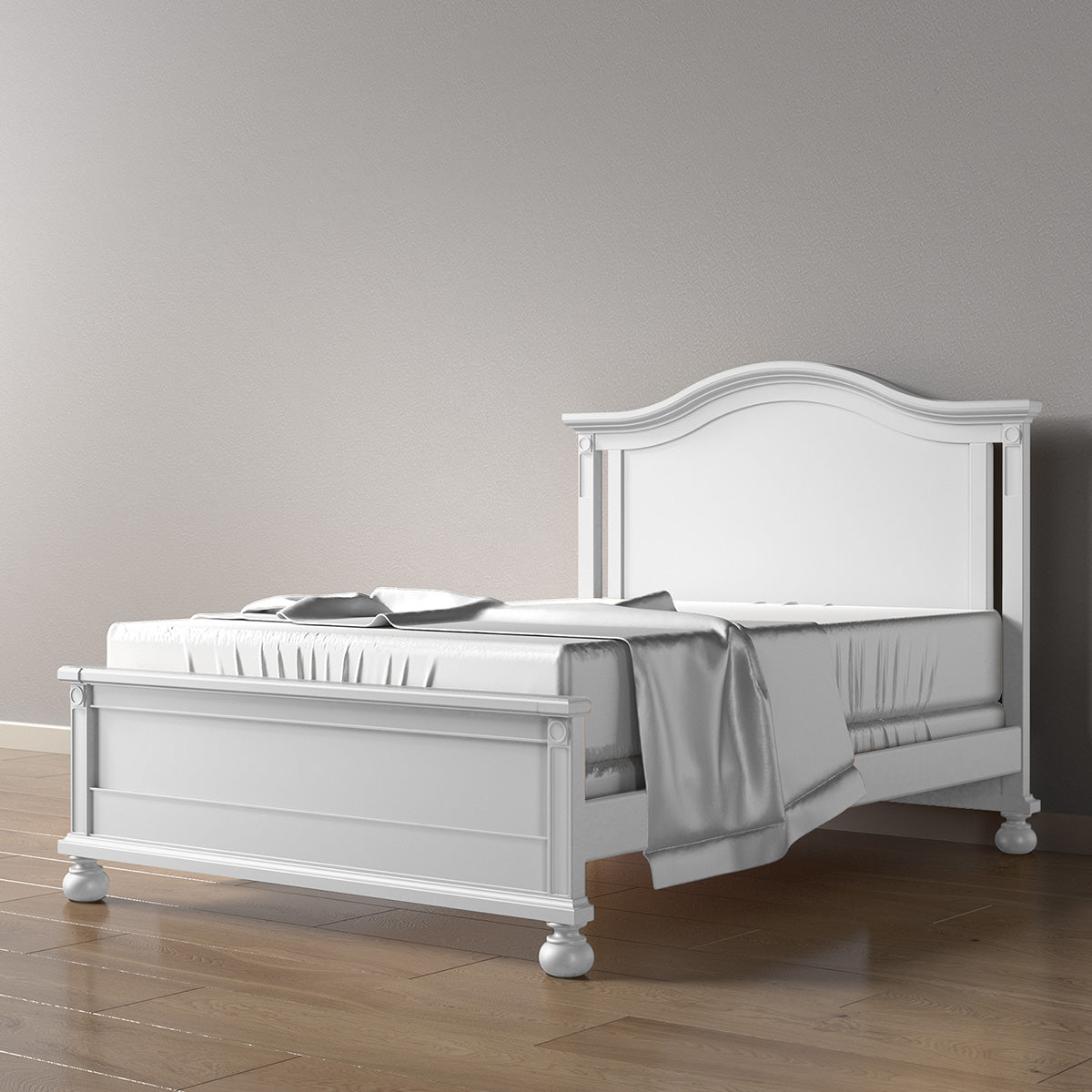 Dakota Full Bed / Solid Back