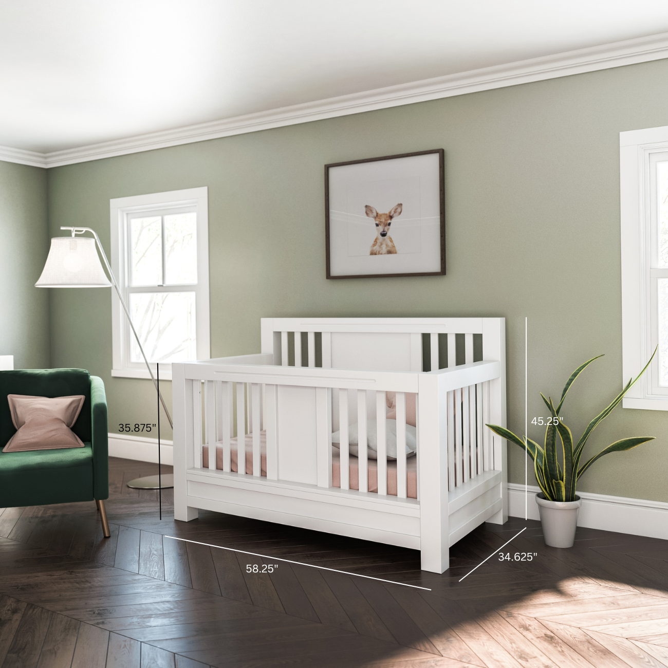 Ventianni Convertible Crib