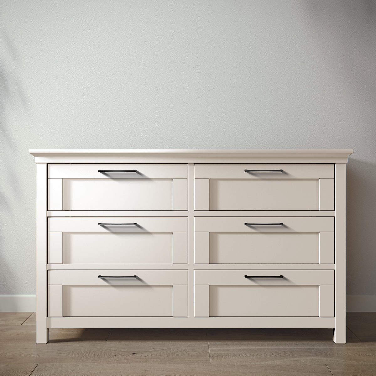 Karisma Double Dresser by Romina Furniture | 100% Solid Wood | Nursery Albero Puro / Karisma (Default - Finish Match)