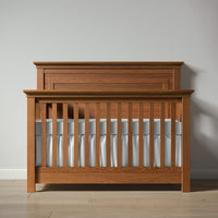 Karisma Convertible Crib / Solid Back in Bruno Antico finish