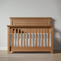 Karisma Convertible Crib / Solid Back in Harvest finish