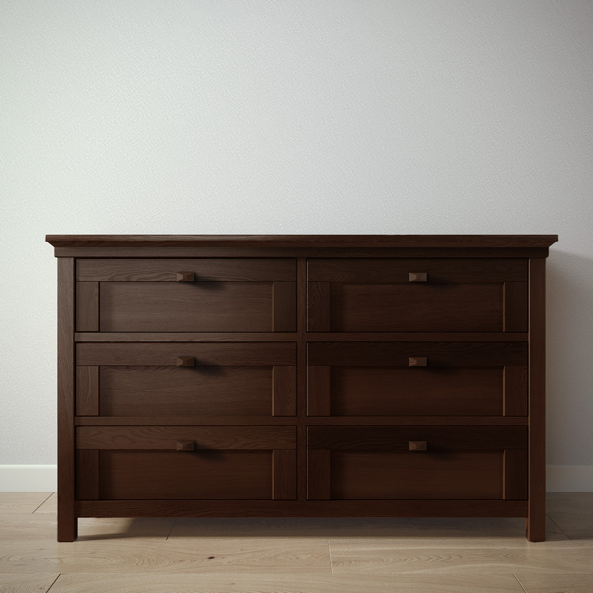 Karisma Double Dresser by Romina Furniture | 100% Solid Wood | Nursery Albero Puro / Karisma (Default Karisma Double Dresser by Romina Furniture | 100% Solid Wood | Nursery Albero Puro / Karisma (Default