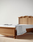 Cleopatra Full Bed / Solid Back