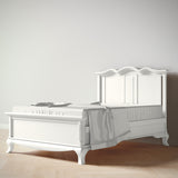 Cleopatra Full Bed / Solid Back