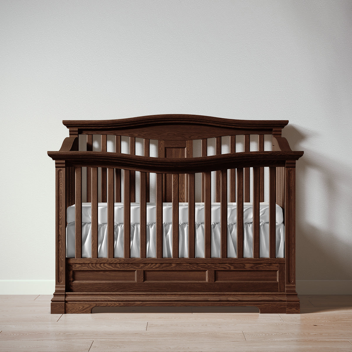 Imperio Convertible Crib | GREENGUARD Gold | Solid Hardwood