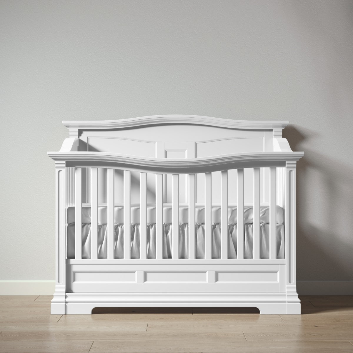 Imperio Convertible Crib / Solid Back
