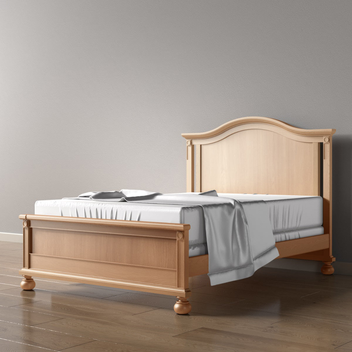 Dakota Full Bed / Solid Back