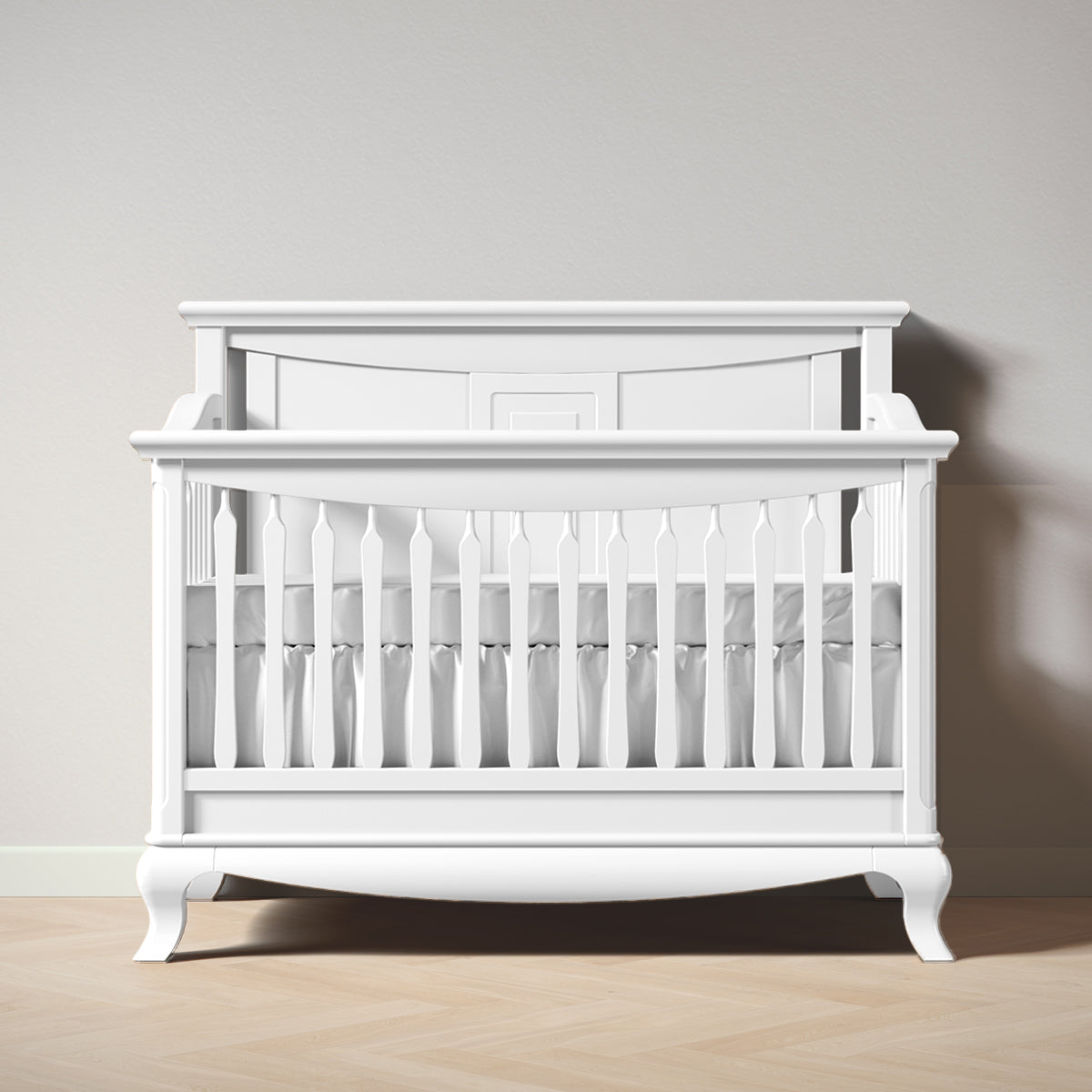Antonio Convertible Crib / Solid Back