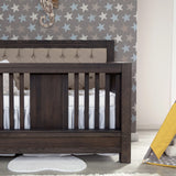 Ventianni Crib in Aqua Gray