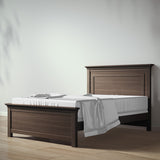 Karisma Full Bed / Solid Back